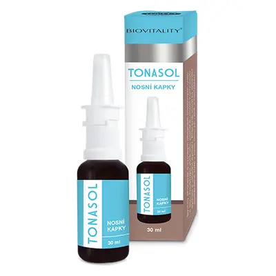 Biovitality Kapky nosní Tonasol Biovitality, 30 ml