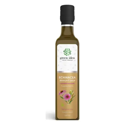 Green idea Sirup Echinacea - třtinový GREEN IDEA, 250 ml