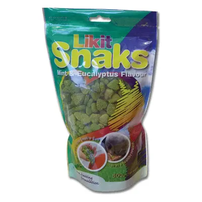 LIKIT Pamlsky pro koně Snaks Likit, 100 g, mint/eucalyptus