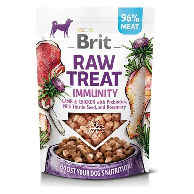 Pamlsky pro psy Brit Raw Treat, Immunity, Lamb&Chicken, 40 g