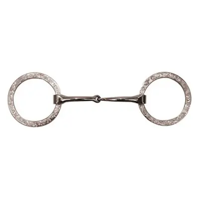 Metalab Udidlo stihlové jednou lomené Flat Ring Metalab, westernové, 12,5 cm