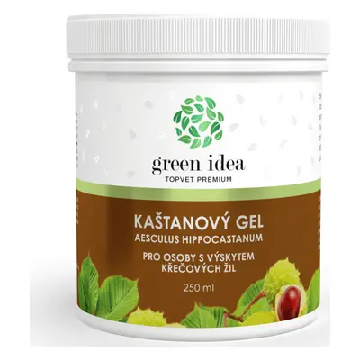 Green idea Gel kaštanový GREEN IDEA, masážní, 250 ml