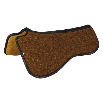 ACAVALLO Dečka tlumící Withers Free Memory Foam Double Felt Acavallo, drezurní, brown/mustard