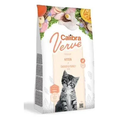 Granule Calibra Cat Verve GF Kitten Chicken&Turkey, 3,5 kg