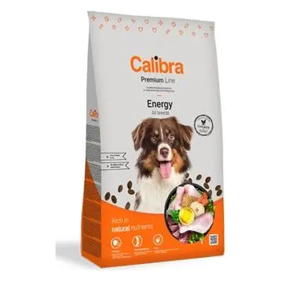 CALIBRA Granule pro psy Premium Line Energy Calibra, 12 kg