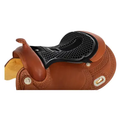 ACAVALLO Potah na posedlí Western Gel Out w/ Dri-Lex Ortho-Coccyx Acavallo, 20 mm, černý