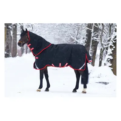 Deka výběhová Rambo Supreme Vari Layer®, s krkem, 450 g, black/red Délka zad: