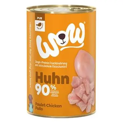 Rebel Dog Konzerva pro psy WOW PUR, kuřecí monoprotein, 400 g