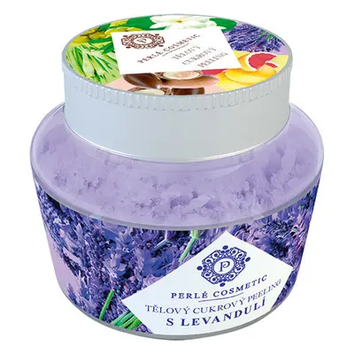 Green idea Cukrový peeling - S levandulí Perlé Cosmetic, 200 g