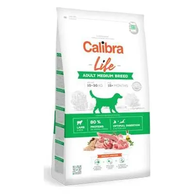 Granule Calibra Dog Life Adult Medium Breed Lamb, 12 kg