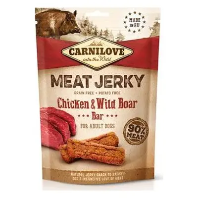 CARNILOVE Pochoutka pro psy Jerky Boar&Chicken Bar Carnilove, 100 g