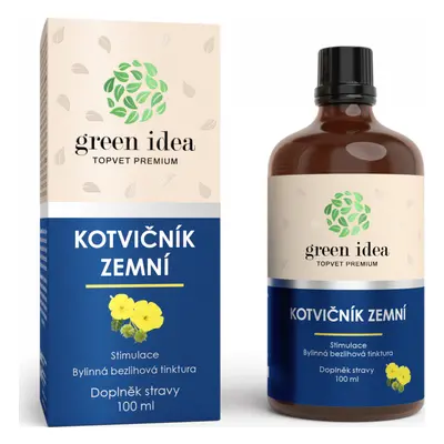 Green idea Tinktura bezlihová Kotvičník zemní GREEN IDEA, 100 ml