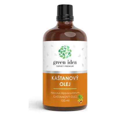 Green idea Olej bylinný - Kaštanový GREEN IDEA, 100 ml