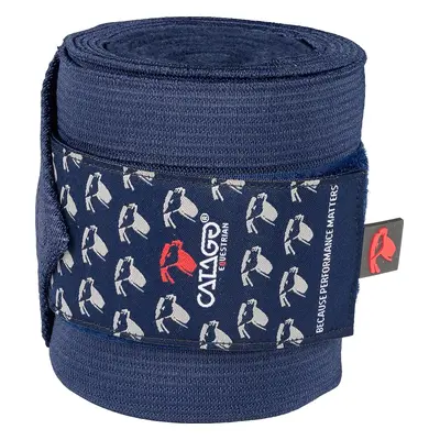 Catago Bandáže fleecové/elastické CATAGO, 4 ks, 3,6m, navy