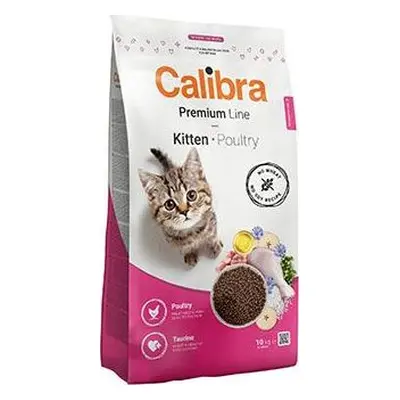 Granule pro koťata Calibra Cat Premium Line Kitten Poultry, 10 kg