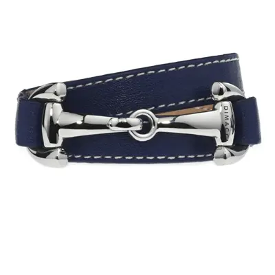 DIMACCI Náramek BURGHLEY DIMACCI, navy blue/silver