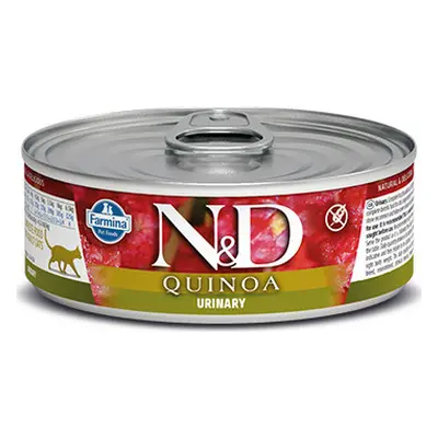 N&D (Farmina Pet Foods) N&D GF CAT QUINOA Adult Urinary Duck & Cranberry 80 g