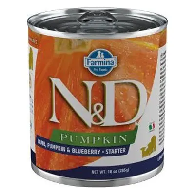 N&D (Farmina Pet Foods) N&D DOG PUMPKIN Starter Lamb & Blueberry 285 g