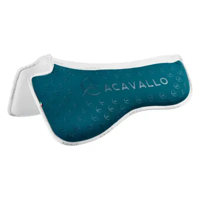 ACAVALLO Dečka tlumící Spine Free Memory Foam & Bamboo Acavallo, drezurní, petrol/white