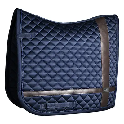 EQUESTRIAN STOCKHOLM Dečka podsedlová Leather Deluxe Silver Equestrian Stockholm, drezurní, navy