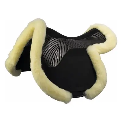 ACAVALLO Dečka podsedlová Twin Sided Gel Jump Sheepskin Edge Acavallo, černá