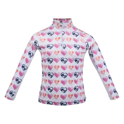 HKM Triko funkční Hearts HKM, dětské, white/pink