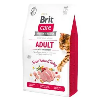 Granule pro kočky Brit Care GF Adult, Activity Support, 2 kg