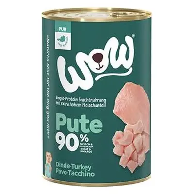 Rebel Dog Konzerva pro psy WOW PUR, krocan monoprotein, 400 g