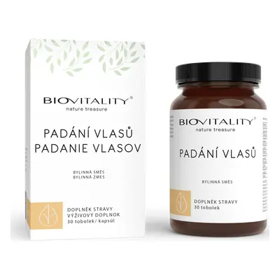 Biovitality Padání vlasů Biovitality, 30 tbl