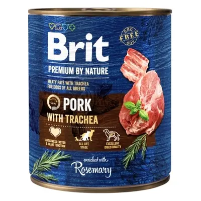 Brit Premium Dog by Nature konz Pork & Trachea 800 g