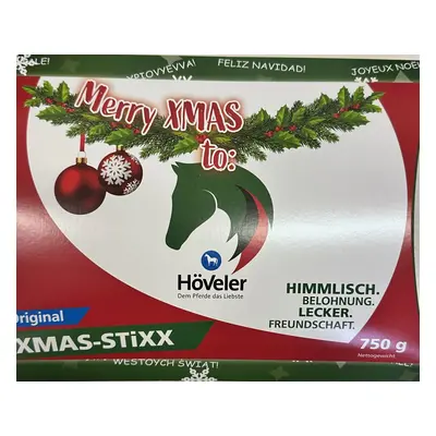 Höveler Pamlsky pro koně XMAS stixx Höveler, 750 g