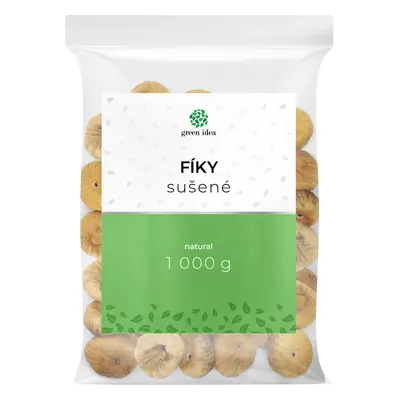 Green idea Fíky sušené GREEN IDEA, 1 kg