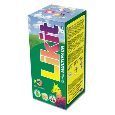 LIKIT Náplně do držáku Likit, set 3 ks x 650 g