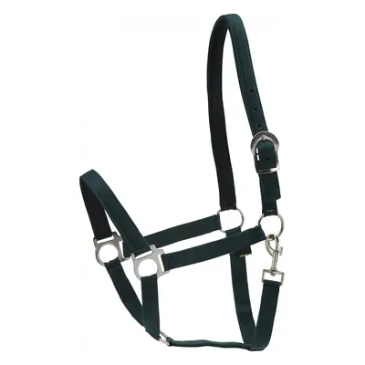 Horseguard Ohlávka se stříbrným kováním Nylon HorseGuard, green