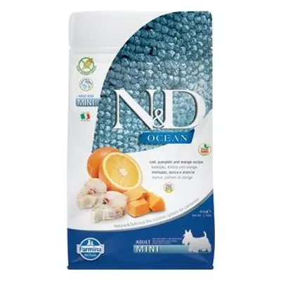 N&D (Farmina Pet Foods) N&D OCEAN DOG Adult Mini Codfish&Pumpkin & Orange 800 g