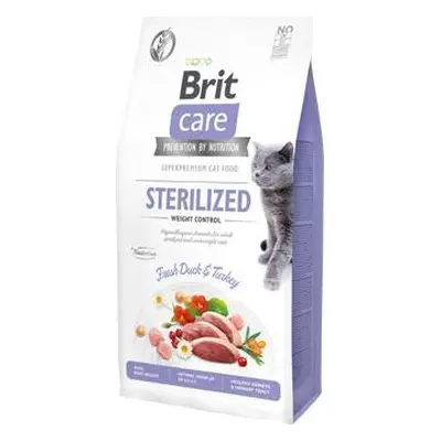 Brit Care Granule pro kočky GF Sterilized Weight Control Brit Care, 7 kg