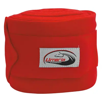 Umbria Equitazione Bandáže fleecové Pony Umbria Equitazione, 4 ks, 3,5 m, red