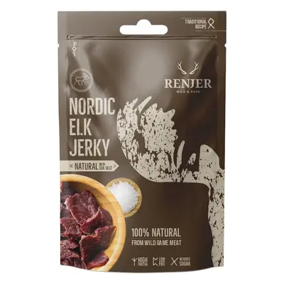 RENJER Jerky Traditional Nordic Sea Salt RENJER, losí, 25 g