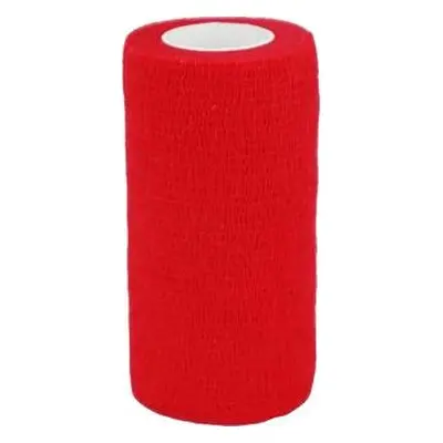 Covetrus Essentials Bandáž samolepicí CVET, 10 cm x 4,5 m, red, 1 ks