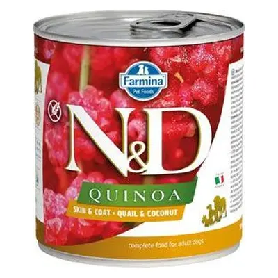 N&D (Farmina Pet Foods) N&D DOG QUINOA Adult Quail & Coconut 285 g