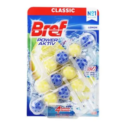 Bref Wc čistič závěsný 4 Formula Lemon Bref, 3x50 g