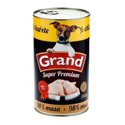 GRAND konz. pes Extra s 1/2 kuřete 1300 g