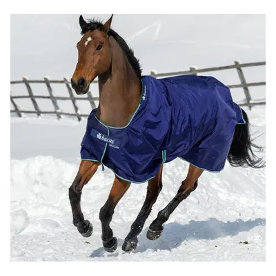 Bucas Deka nepromokavá Smartex Rain Bucas, 0 g, blue with stripe Délka zad: