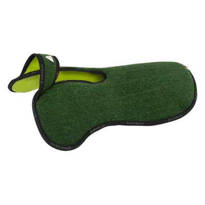 ACAVALLO Dečka tlumící Withers Free Memory Foam Double Felt Acavallo, forest/green