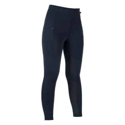 HKM Legíny jezdecké Cosy II HKM, s gripem, zimní, dětské, deep blue