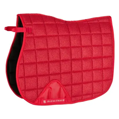 Horseguard Dečka podsedlová Mesh Glitter HorseGuard, všestranná, red