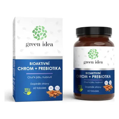 Green idea Bioaktivní chrom+prebiotika GREEN IDEA, 60 tbl