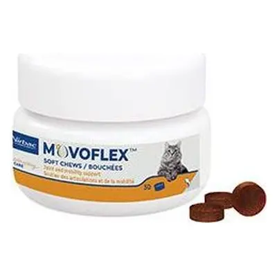 Virbac Doplněk stravy pro kočky Movoflex Soft Chews, 30 tablet