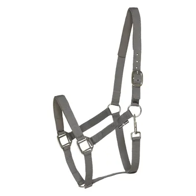 Horseguard Ohlávka se stříbrným kováním Nylon II HorseGuard, grey