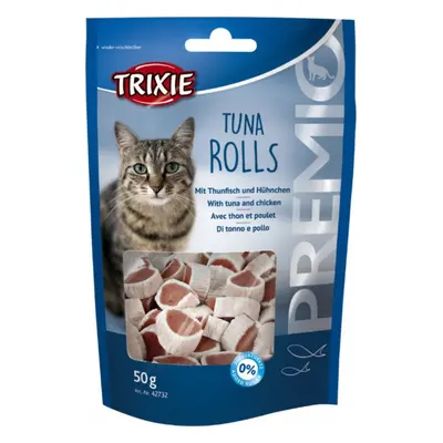 Pamlsky pro kočky Trixie Premio, Tuna Rolls, tuňák a kuřecí, 50 g